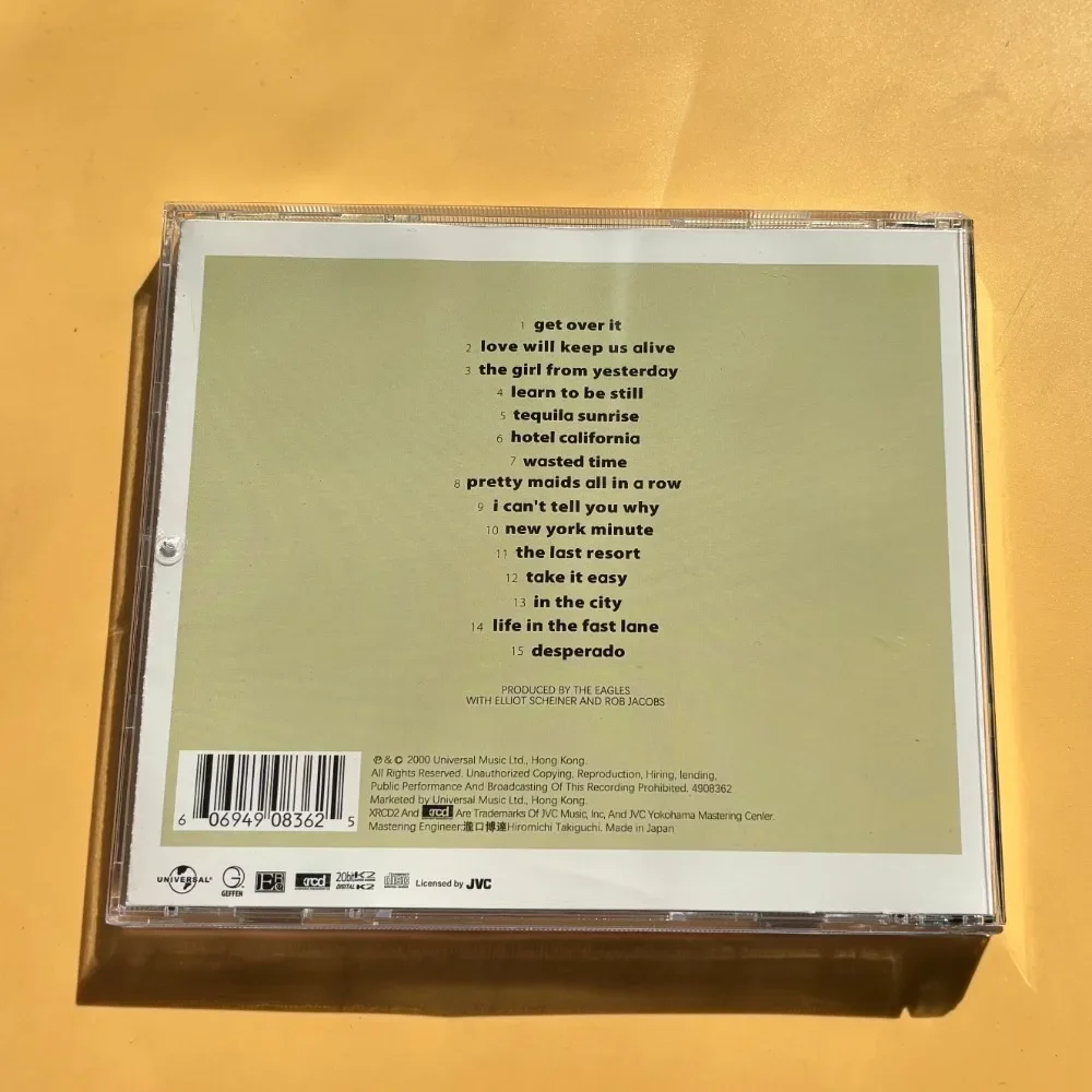Live Rock - Eagles Hell Freezes Over CD Audiophile