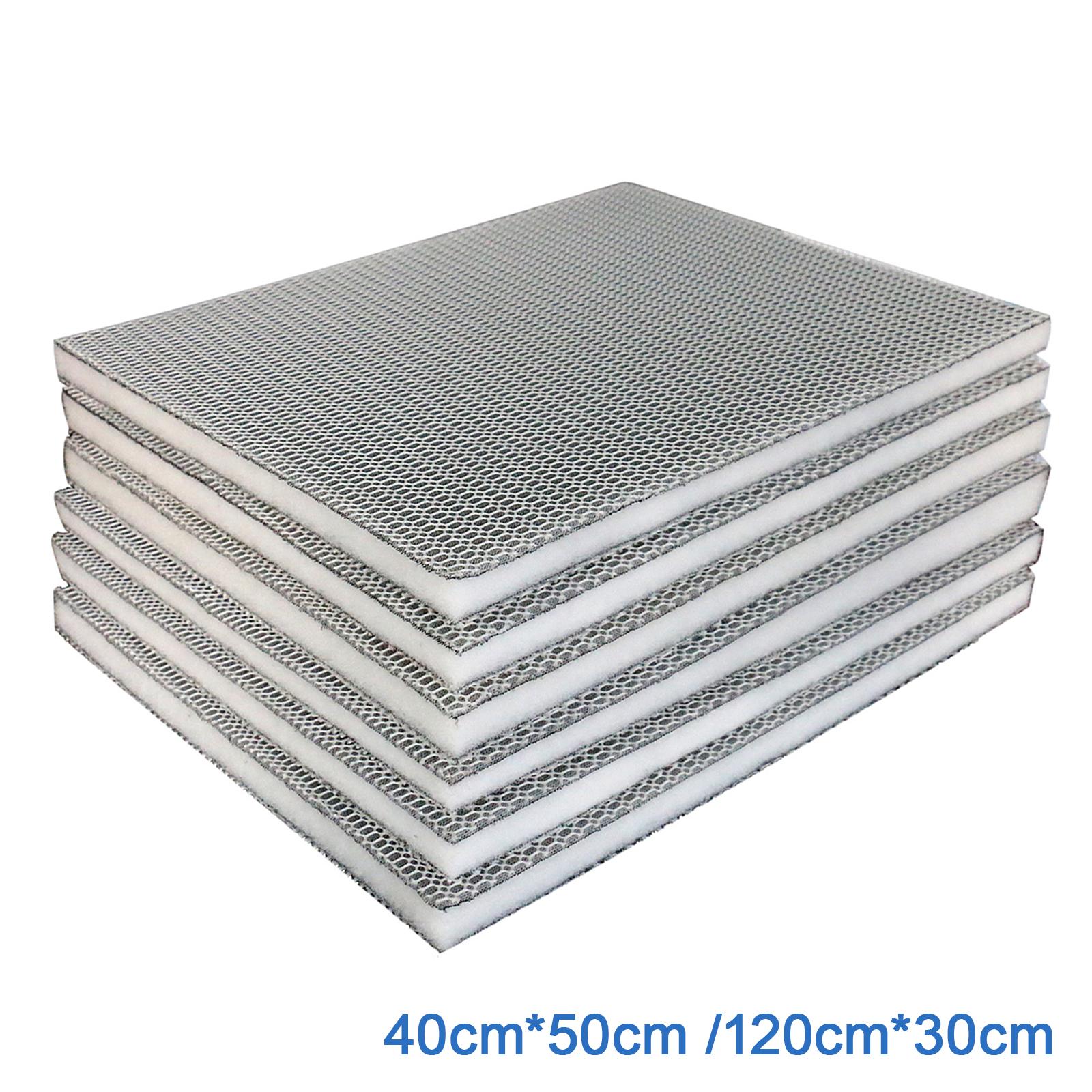 Saltwater Tank - Reusable Cotton Aquarium Filter Pad Honeycomb