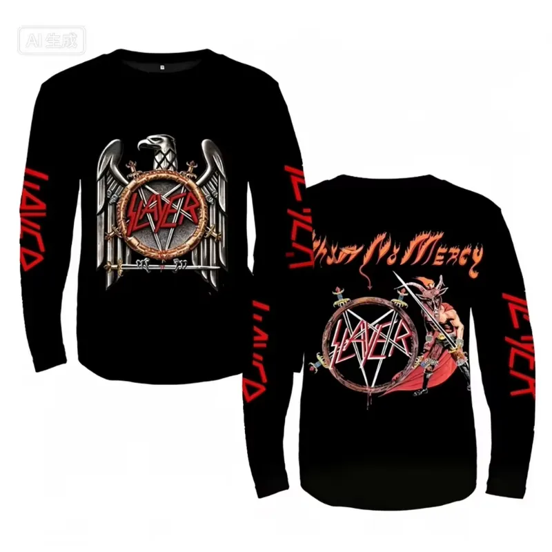3D Long Sleeve Rock Slayer Ban - Live Rock recension och pris