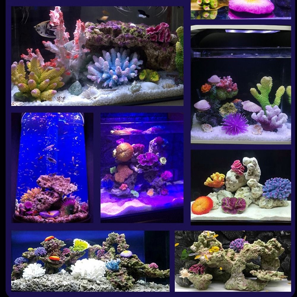 Resin Artificial Coral Model L - Marine Coral recension och pris