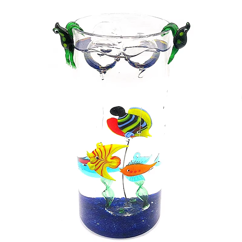 Floating Glass Octopus Figurin - Aquarium Marine World recension och pris