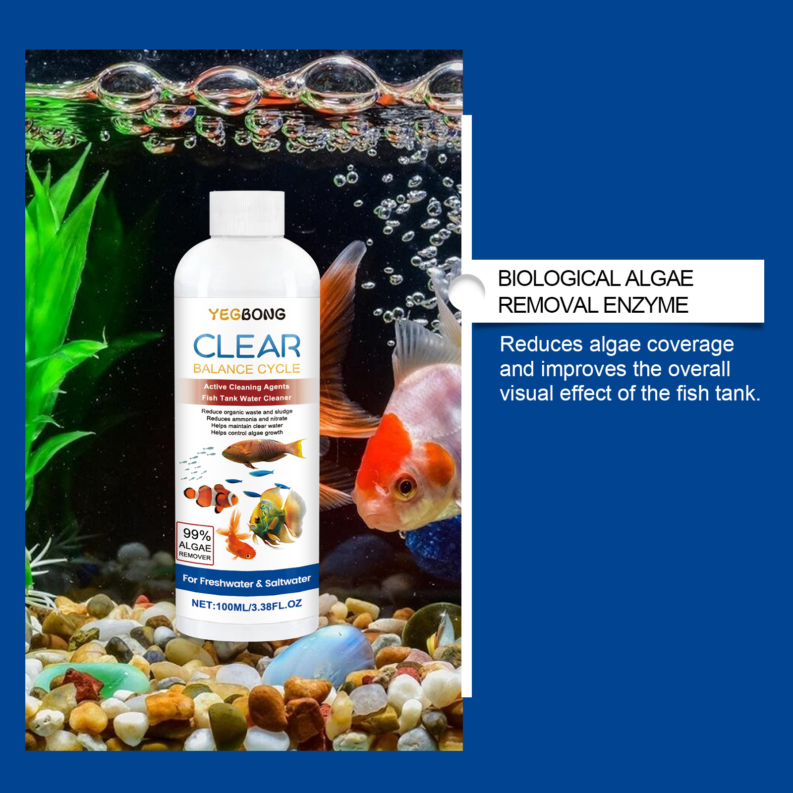 Aquarium Water Clarifier 100ml - Ocean Aquarium recension och pris