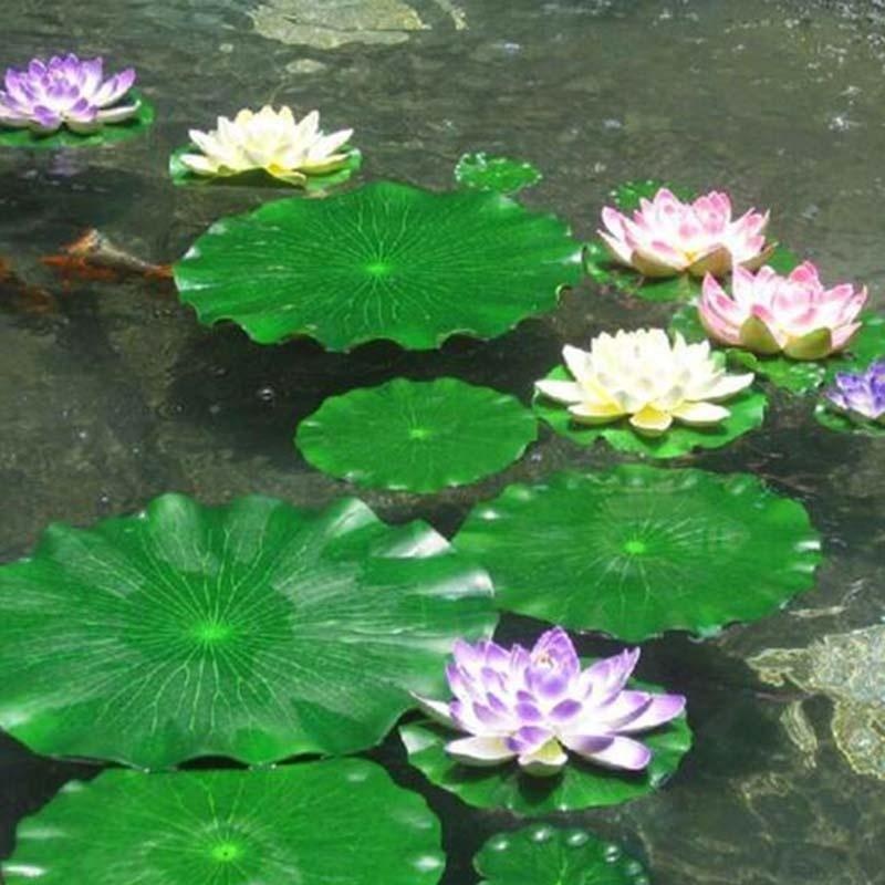 2026 Artificial Water Lily Lot - Ocean Aquarium recension och pris