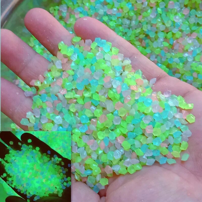 1000pcs 3-5mm Luminous Sand Gl - Ocean Aquarium recension och pris