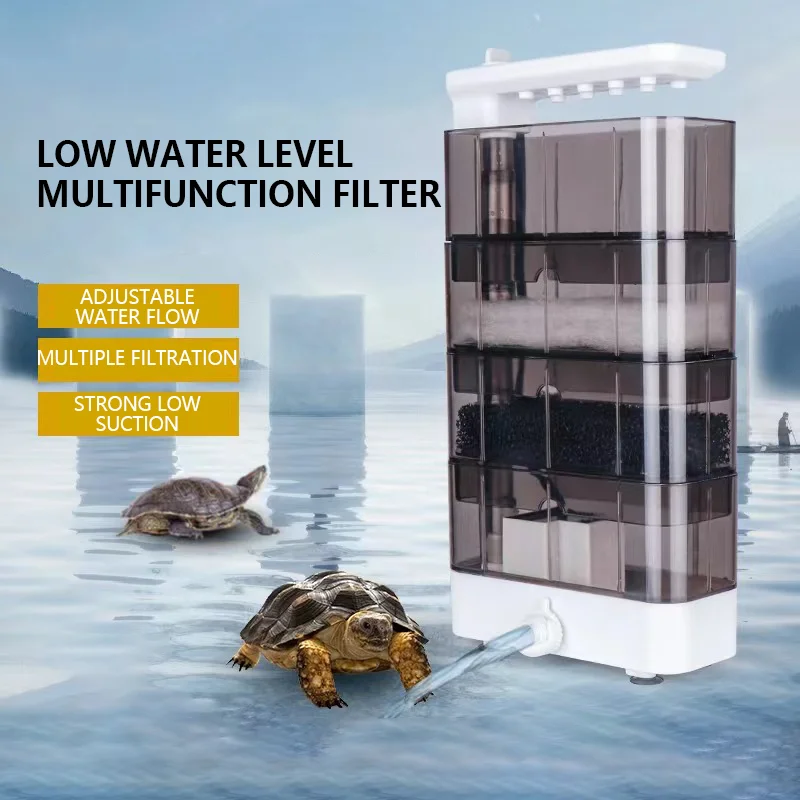 3-In-1 Aquarium Quiet Fish Tur - Reef Tank Filter recension och pris