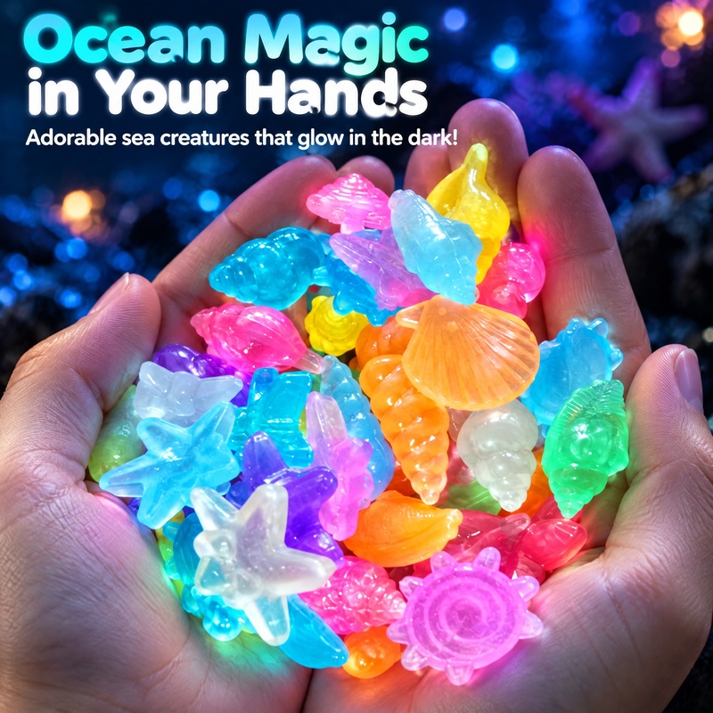 50-100PCSFluorescent marine li - Ocean Aquarium recension och pris