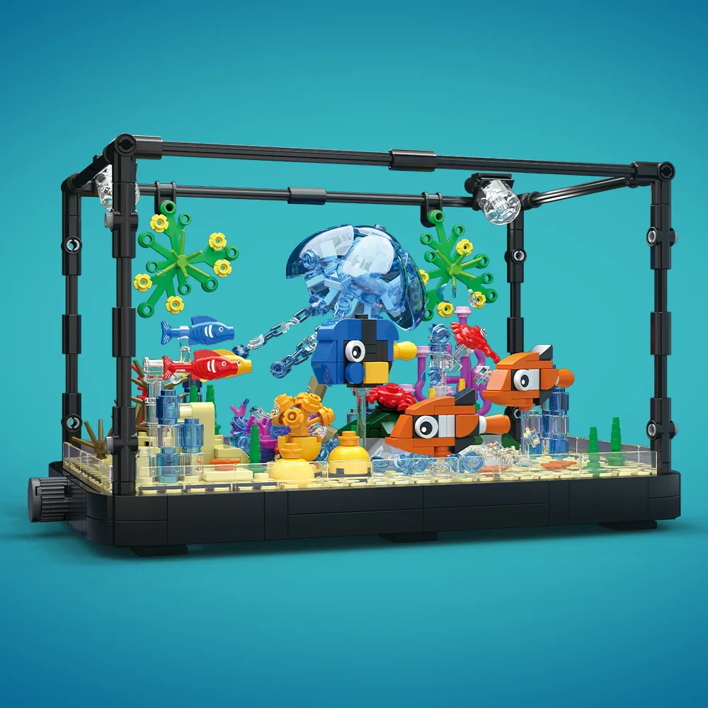 Fish Tank Building Block Set w - Ocean Aquarium recension och pris