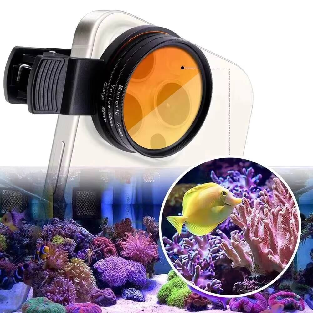 Aquarium Lenses 37mm/52mm Fish - Reef Tank Filter recension och pris