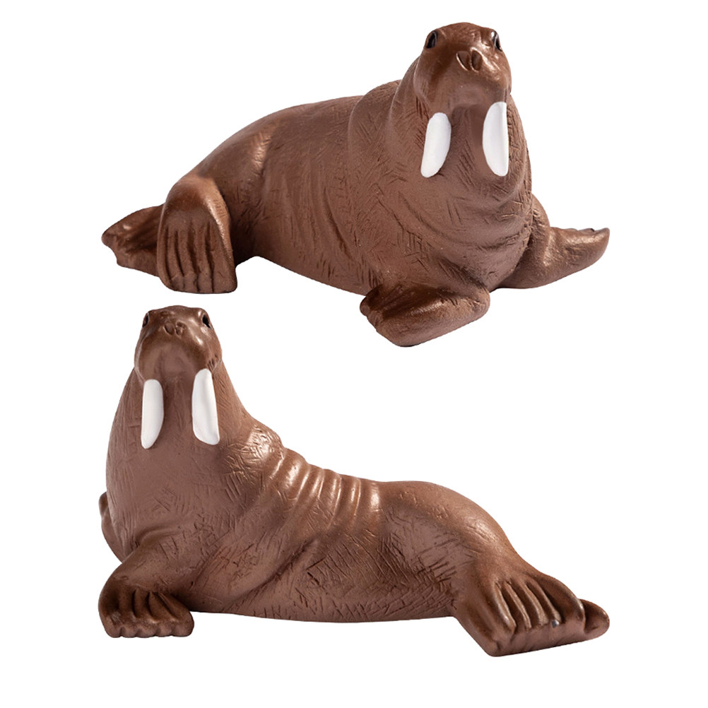 2Pcs Resin Walrus Miniature De - Ocean Aquarium recension och pris