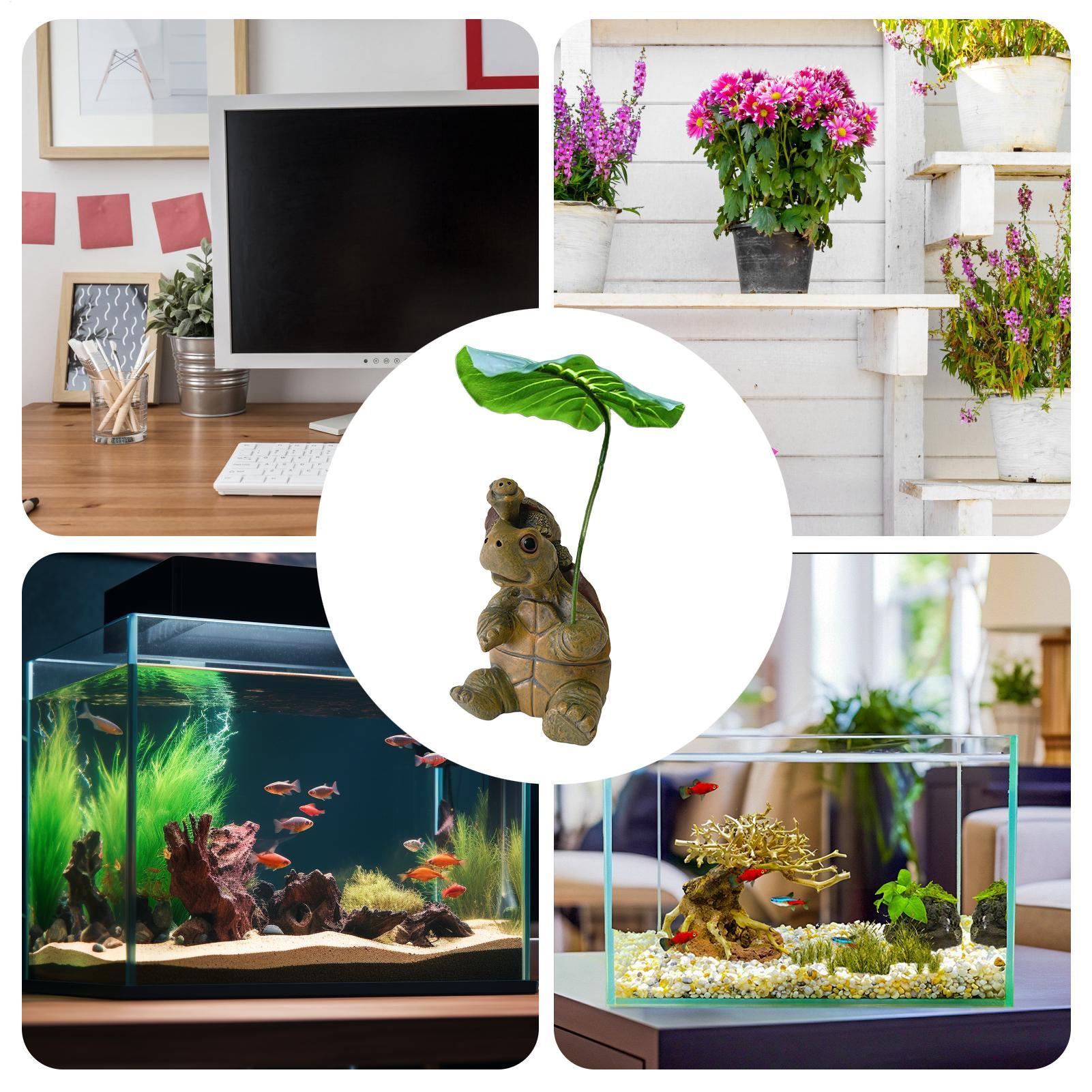 Turtle Figurine Fish Tank Deco - Ocean Aquarium recension och pris