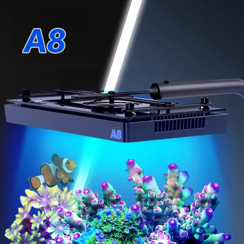 A8SE II Max Blue 240W WiFi App - Reef Aquarium recension och pris